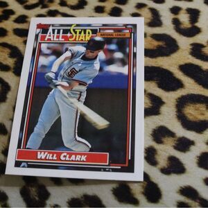 Will Clark #386 Baseball Card